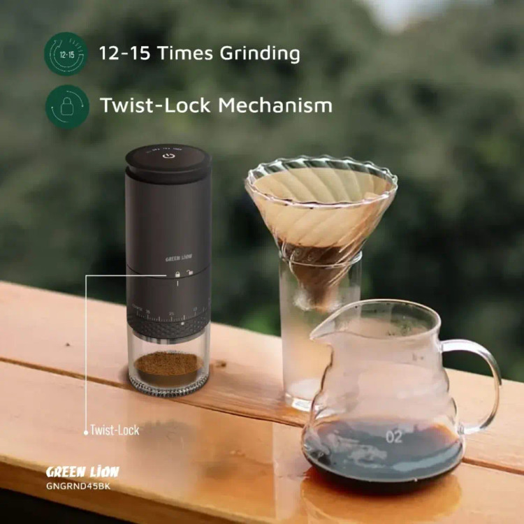 آسیاب قهوه شارژی گرین لاین مدل Grind Pro