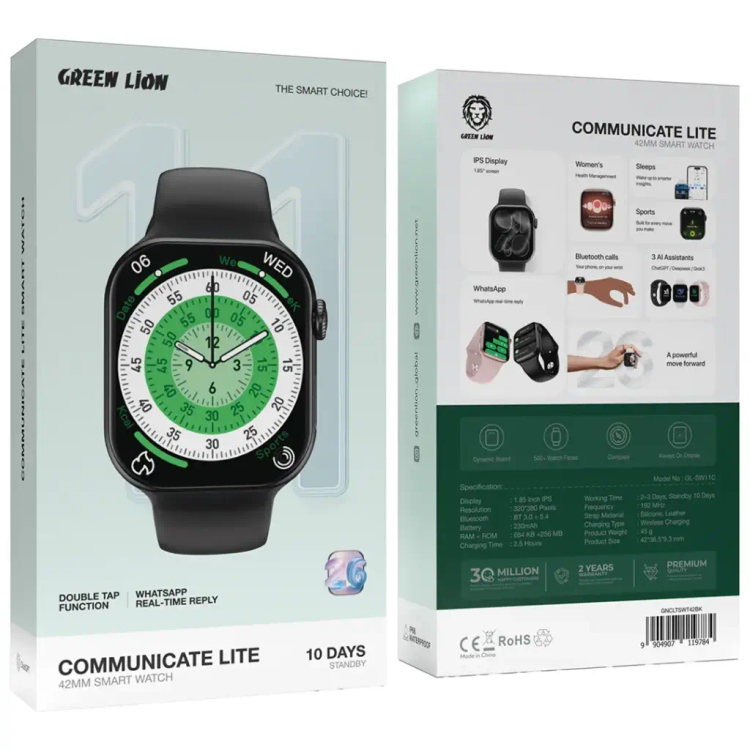 ساعت هوشمند گرین لاین مدل 42mm_ Communicate Lite