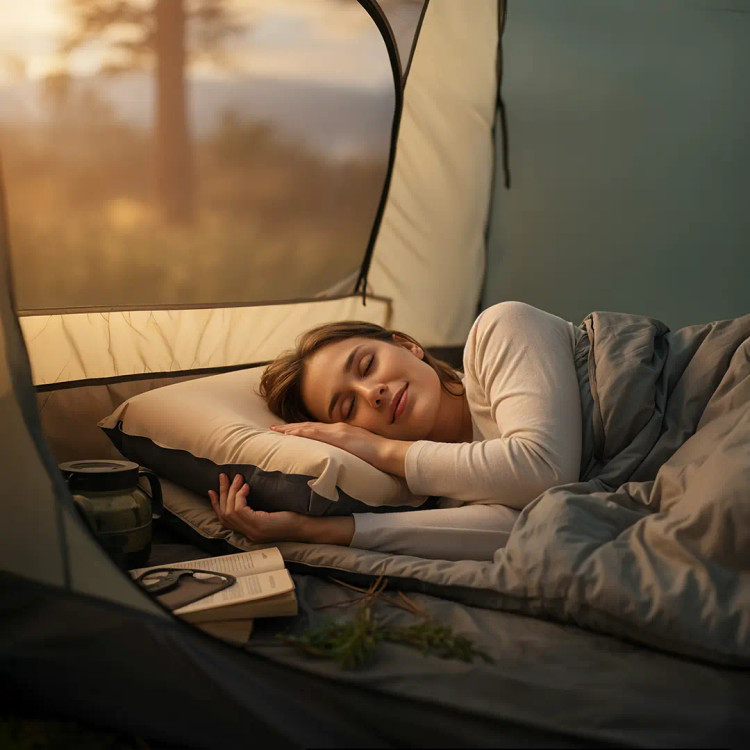 بالشت گرین لاین Inflatable Camping - بژ