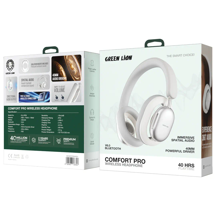 هدفون بیسیم گرین لاین مدل Comfort Pro