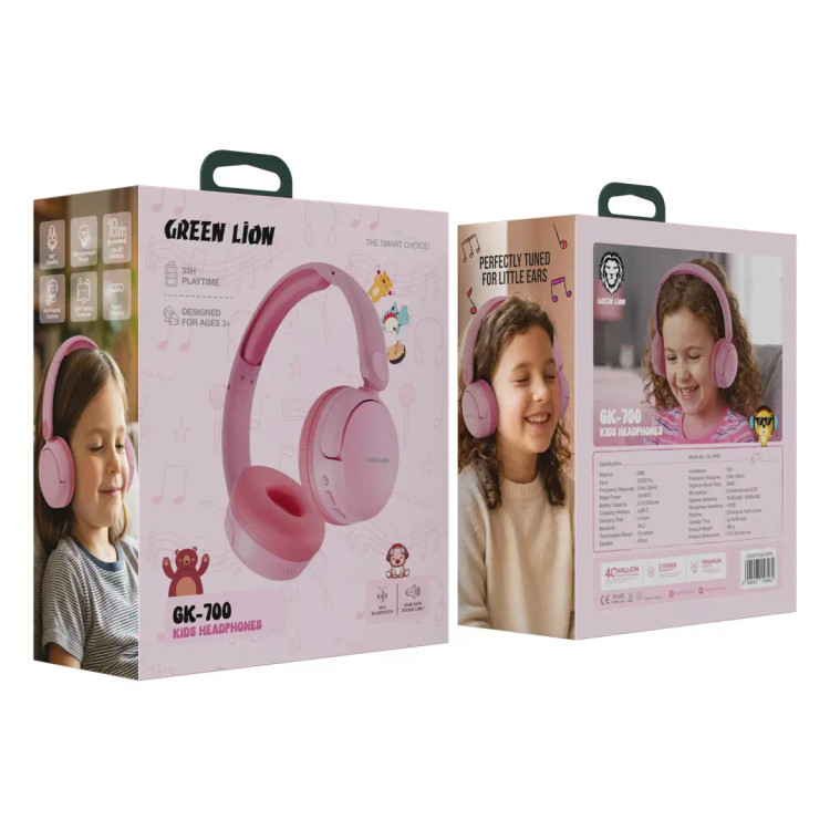 هدفون بیسیم کودکان گرین لاین مدل GK-700