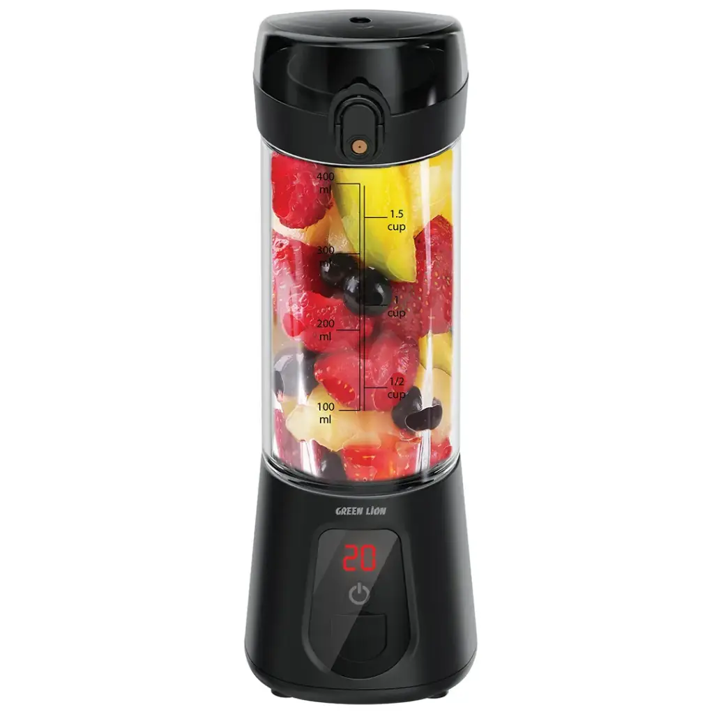 آب‌میوه‌گیری قابل‌حمل گرین لاین مدل Juice Mate Pro با ظرفیت ۴۷۰ میلی‌لیتر