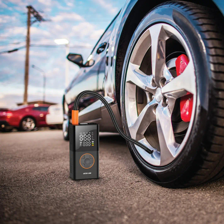 پمپ باد قابلحمل گرین لاین مدل GTI-01IN FLATOR