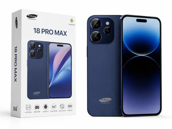 گوشی طرح اپل 18Pro Max برند X-inova / حافظه 256 گیگ و رم 8 ( آلمانی ) همراه با کاور اوجینال شرکتی