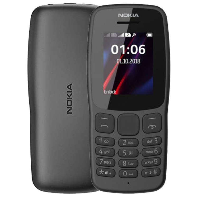 گوشی نوکیا 2018 106 | حافظه 4 مگابایت ا Nokia 106 2018 4 MB (بدون گارانتی)