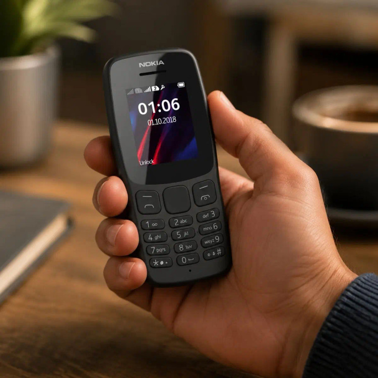 گوشی نوکیا 2019 106 | حافظه 4 مگابایت ا Nokia 106 2018 4 MB (18ماه گارانتی شرکتی)